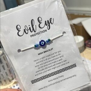 Evil Eye bracelet gift wish Protection NEW jewelry
